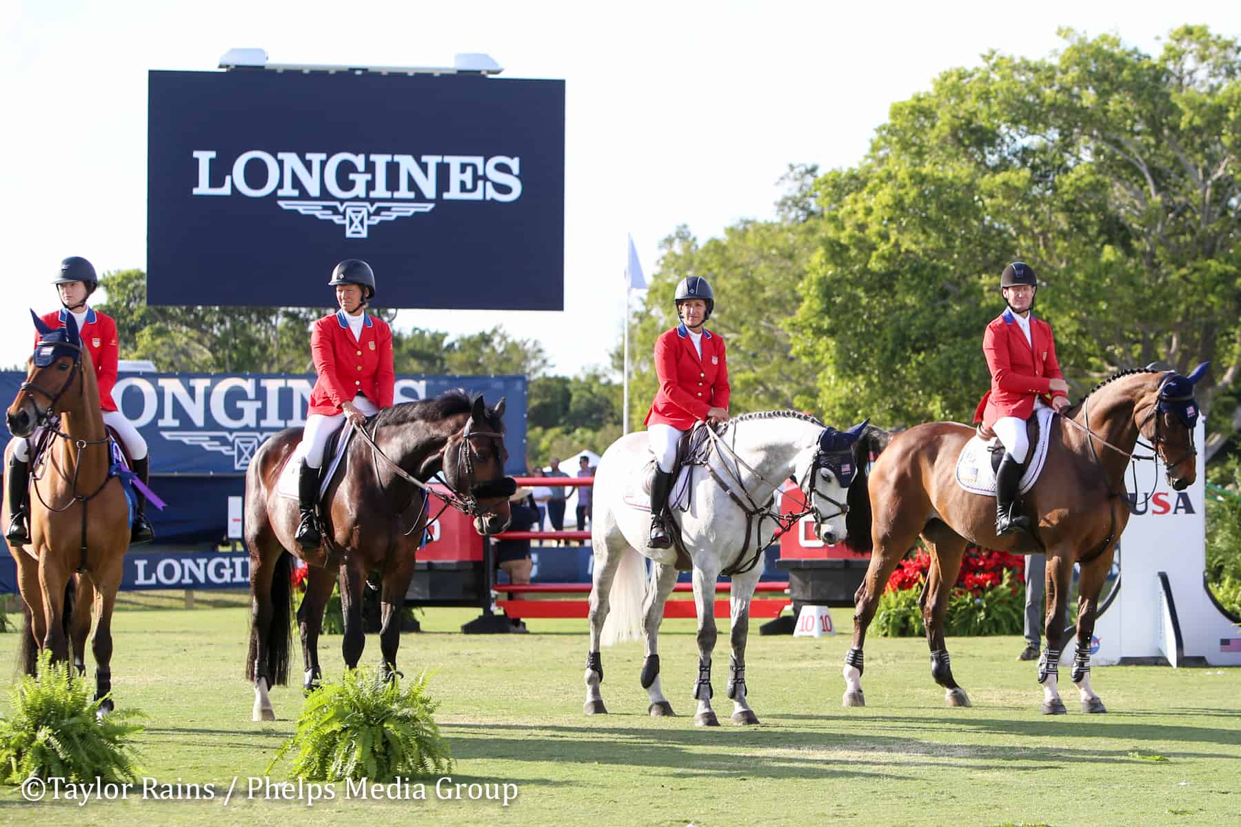 The NetJets® U.S. Show Jumping Team earned the bronze medal in the