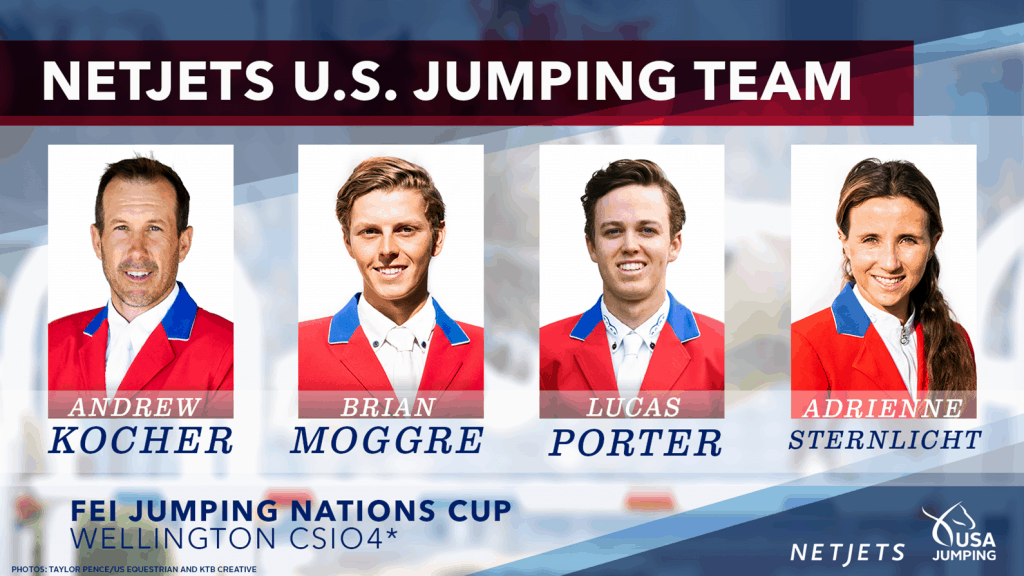 NetJets U.S. Jumping Team for FEI Jumping Nations Cup Wellington CSIO4*