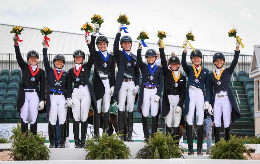 U.S. Dressage Team Takes Gold at Nations Cup CDIO-U25 