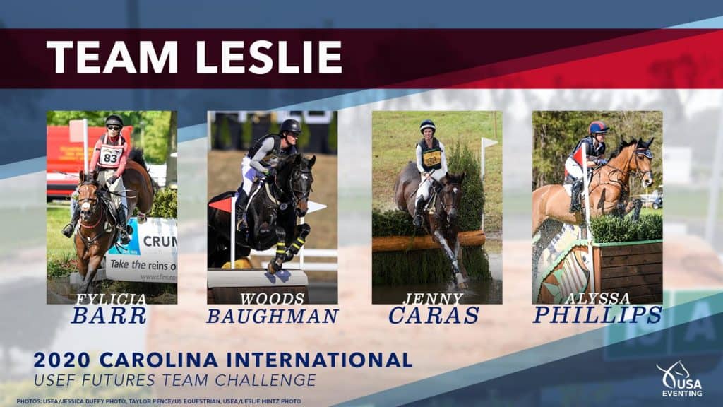 Team Leslie – 2020 Carolina International USEF Futures Team Challenge