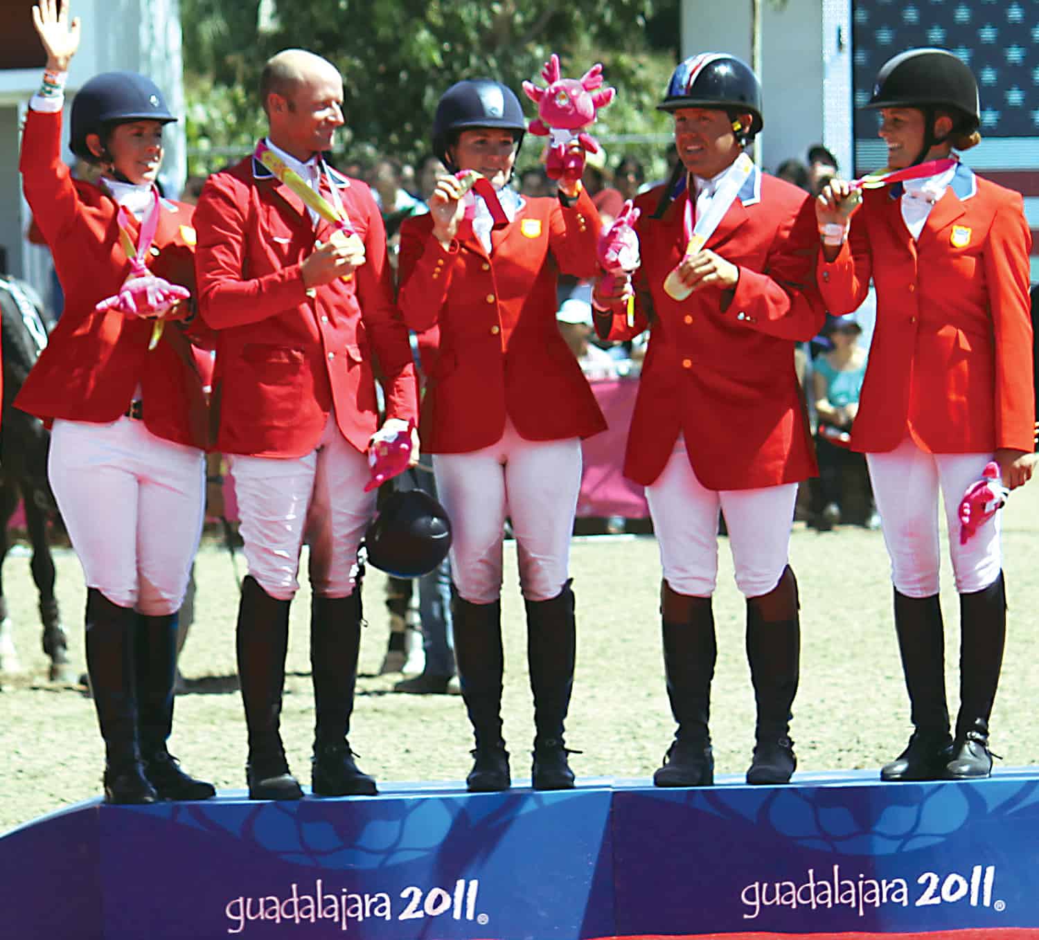 Eventing-Team-Podium-2011-byKarenRobinson