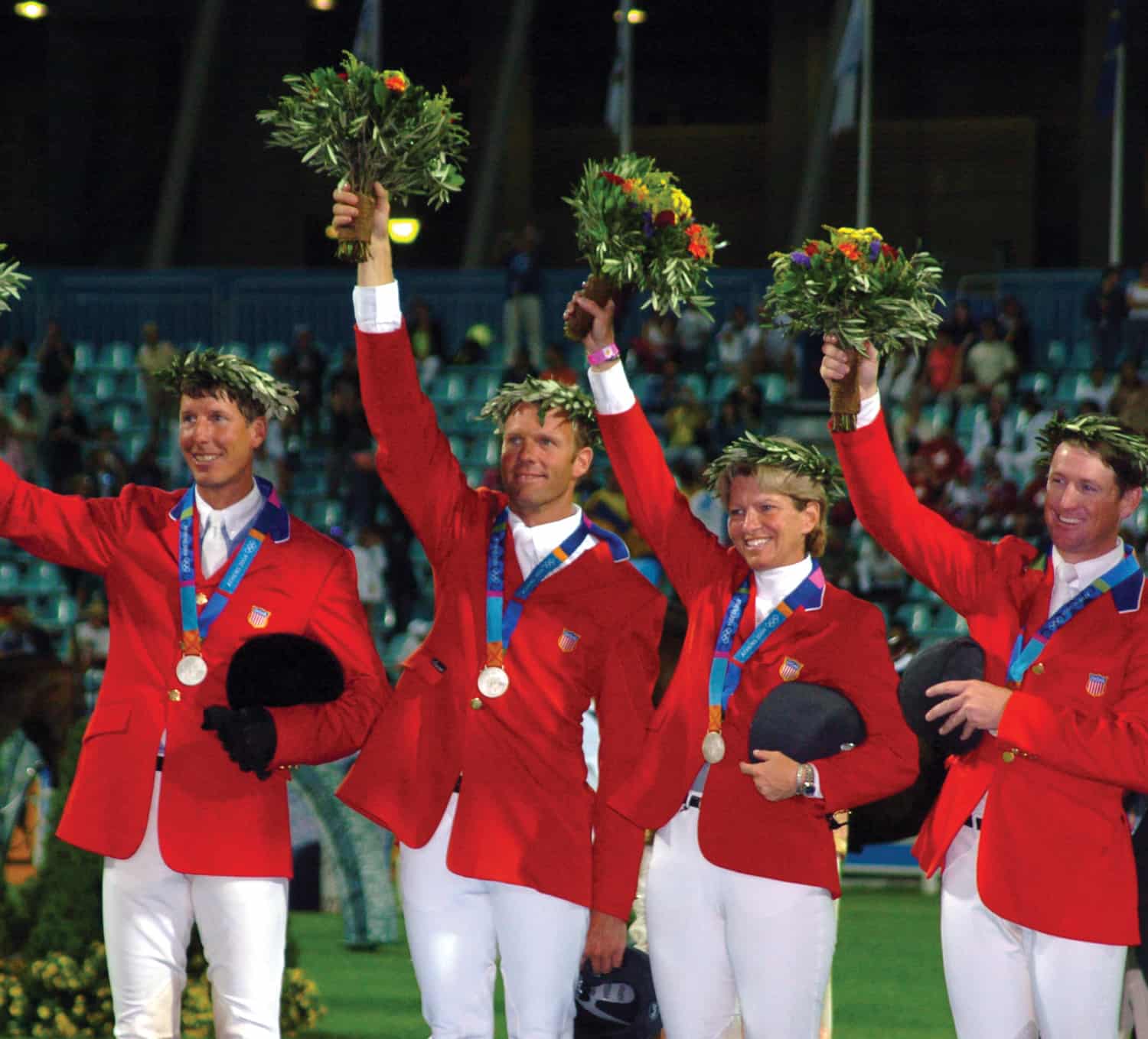jumping-2004-olympics-by-Beezie-Podium-2004-Olympics-Athens-by-Diana-De-Rosa-Photography