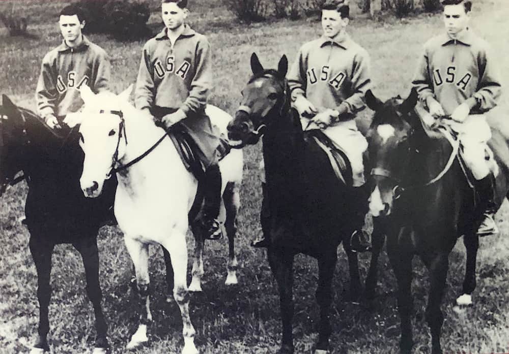 Historic Milestones - First “civilian” equestrian team sent to the Olympic Games (in Helsinki) with the Eventing Team winning the Bronze medal.