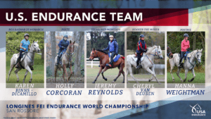 U.S. athlete and horse combinations announced for the 2021 Longines FEI Endurance World Championship, San Rossore, Pisa, Italy