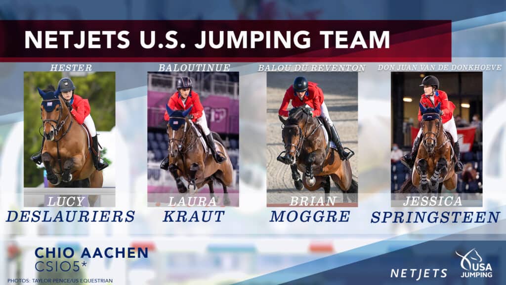 NetJets U.S. Jumping Team Wins Aachen CSIO5* at the 2021 World Equestrian Festival Aachen