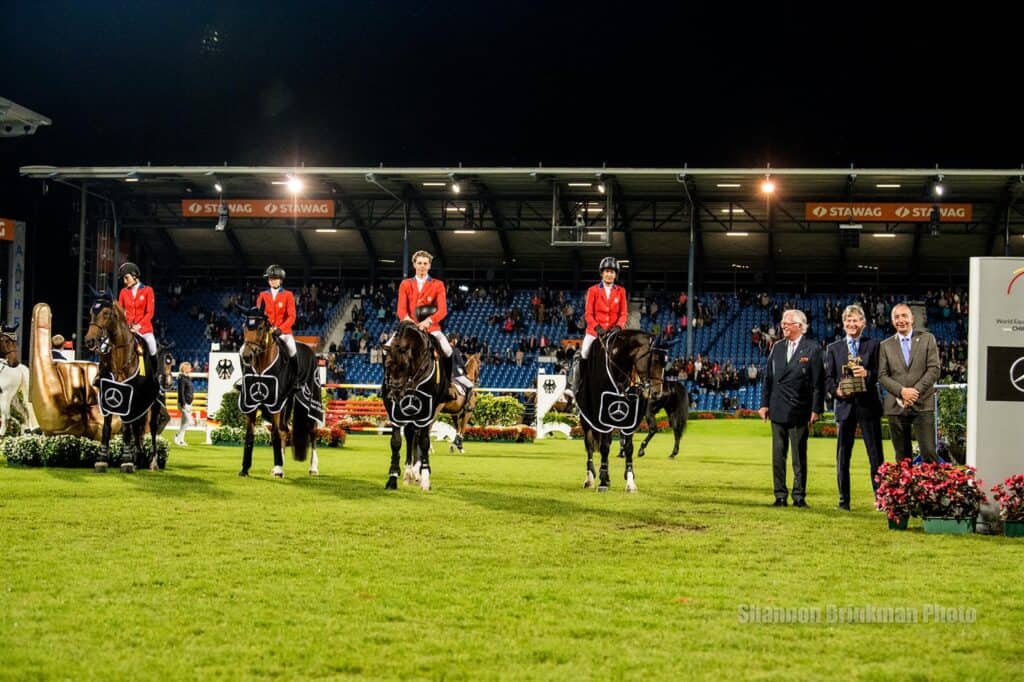 The NetJets U.S. Jumping Team Victory at CHIO Aachen Mercedes-Benz Nations Cup CSIO5* at the World Equestrian Festival Aachen