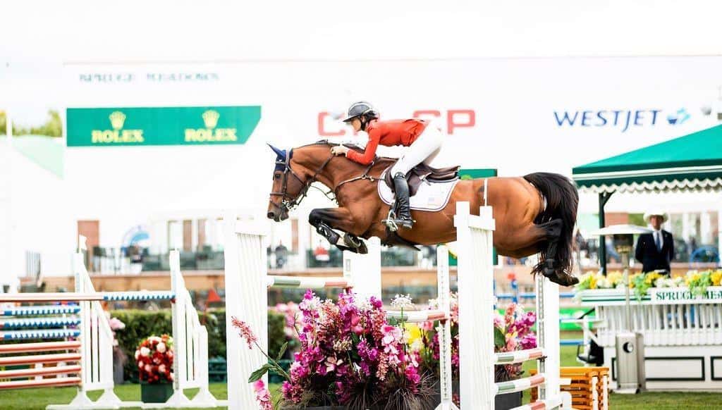 Bliss Heers & Antidote de Mars at 2021 Spruce Meadows BMO Nations Cup CSIO5*
