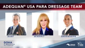 U.S. Para Dressage Team announced for CHI Doha, Qatar
