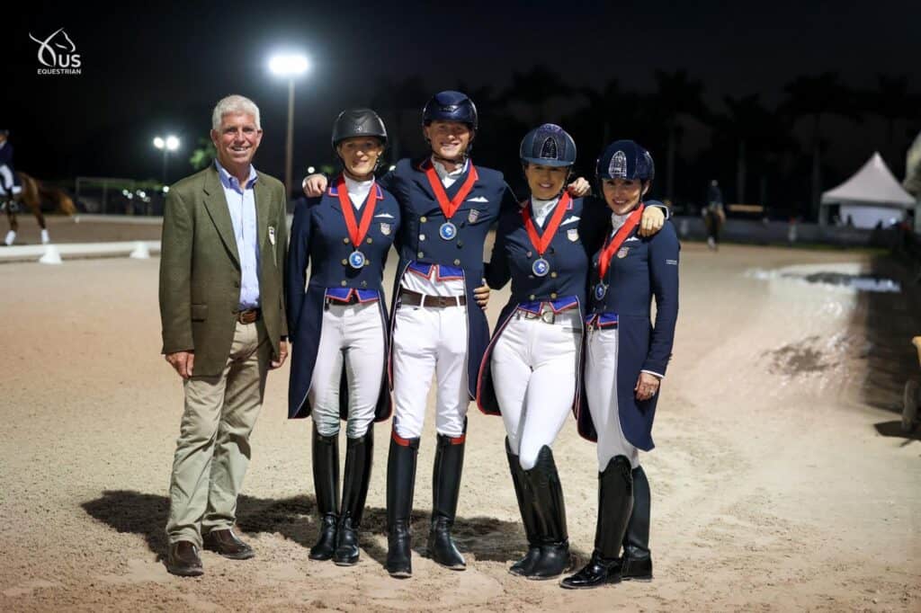 The Dutta Corp. U.S. Dressage Team Finishes Second in FEI Dressage Nations Cup USA CDIO3*