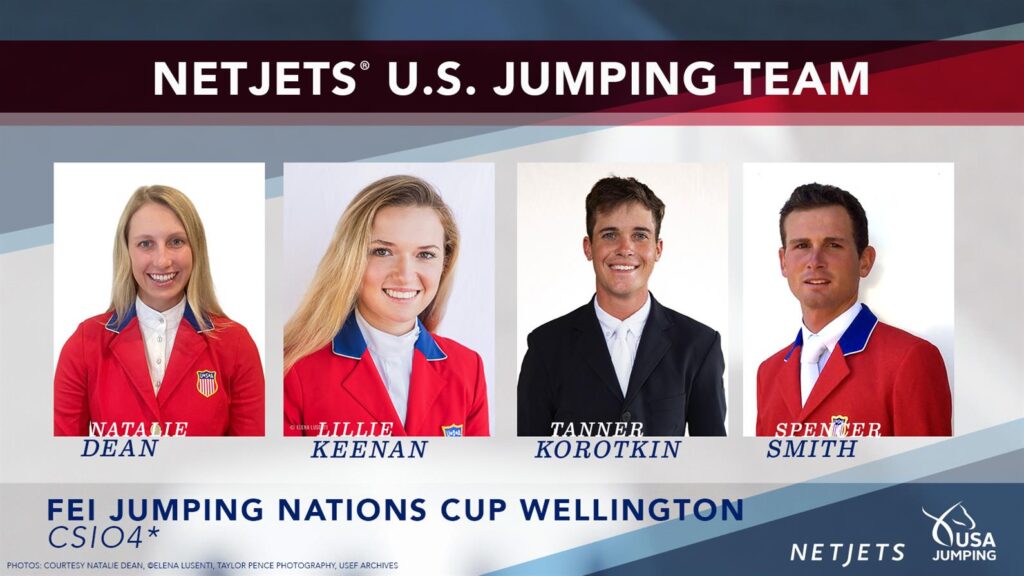 NetJets® U.S. Jumping Team at the FEI Jumping Nations Cup CSIO4* Wellington
