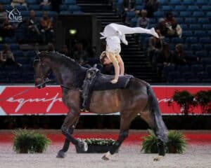 Kimberly Palmer Takes Third Place in FEI Vaulting World Cup Final