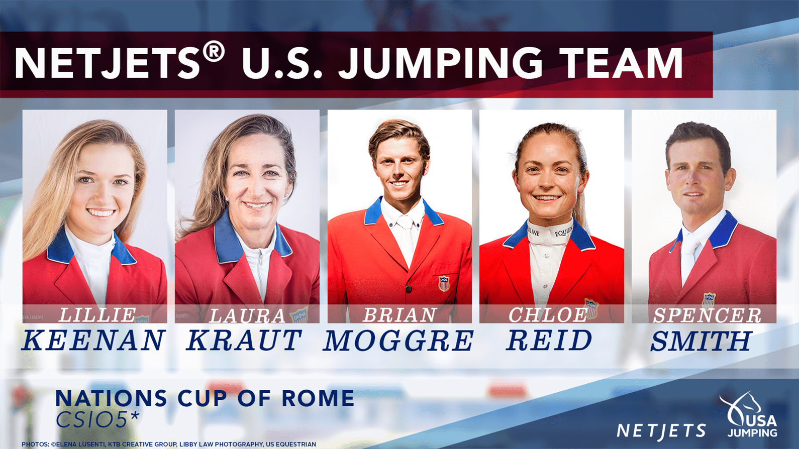 U.S. Jumping Team for Nations Cup of Rome CSIO5*