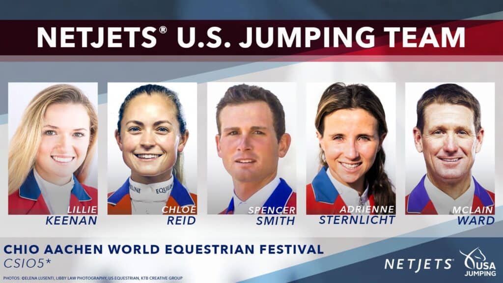 NetJets® U.S. Jumping Team for CHIO Aachen