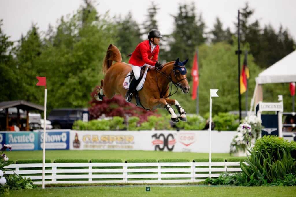 Kent Farrington & Landon on U.S. Jumping Team at FEI Jumping Nations Cup of Canada CSIO5*