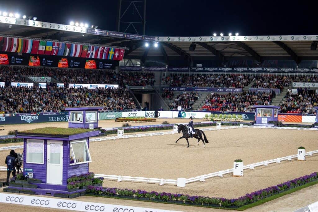 Adrienne Lyle and Salvino at the CCO FEI World Championships Herning 2022