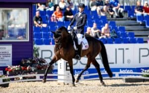 Kate Shoemaker and Quiana at the FEI World Para Dressage Championships Herning 2022