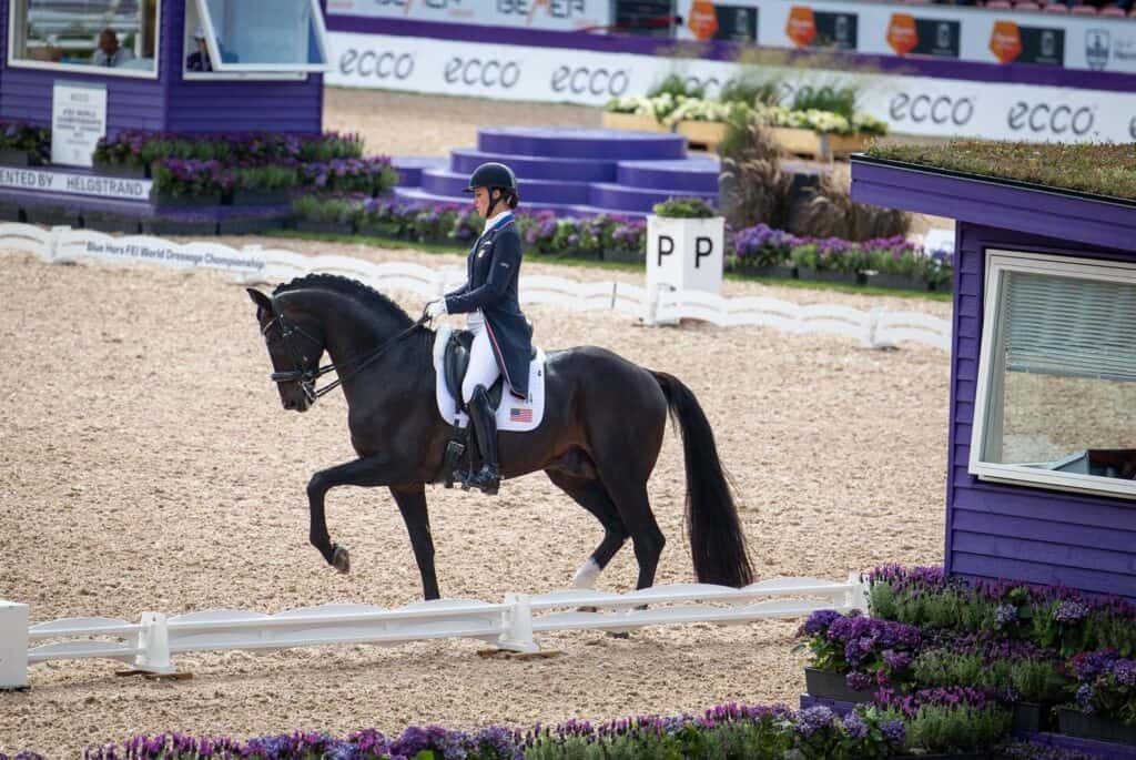 Adrienne Lyle and Salvino Qualify for Freestyle at World Dressage