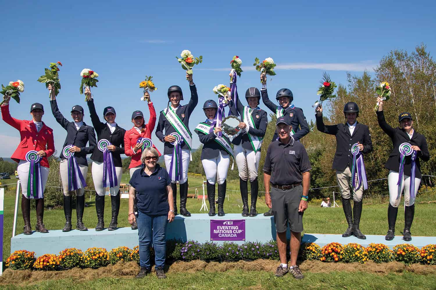 Land Rover U.S. Eventing Team Wins Gold at 2022 FEI Eventing Nations Cup™ at Bromont CCI