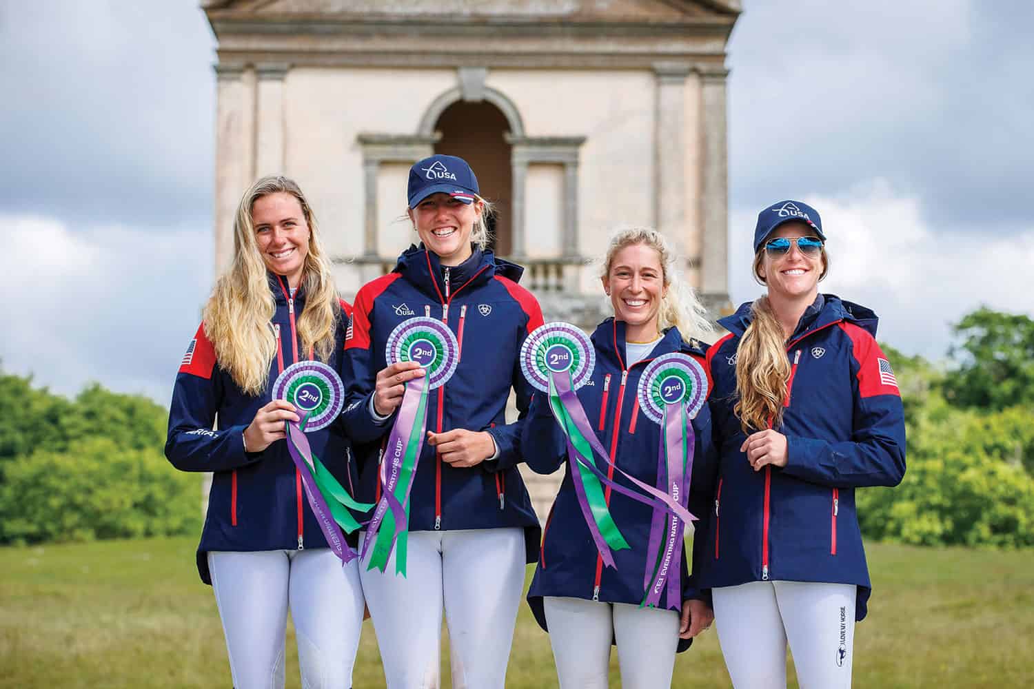 U.S. Eventing Team Secures Silver at 2022 FEI Eventing Nations Cup Great Britain CCIO4*-S