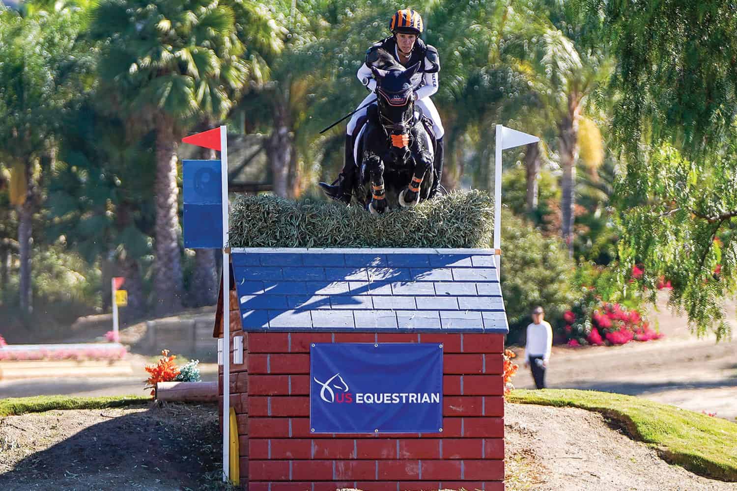 Liz Halliday and Cooley Nutcracker win in the 2023 USEF National CCI4*-L at the Eventing Championships at Galway Downs in Temecula, California