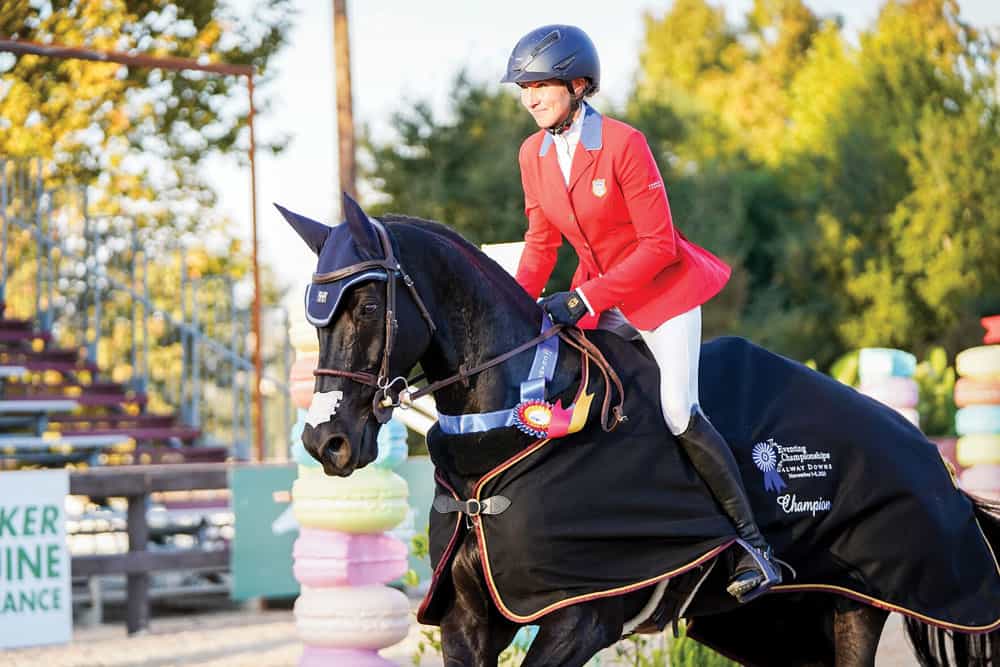 Liz Halliday and Cooley Nutcracker by US Equestrian Avery Wallace