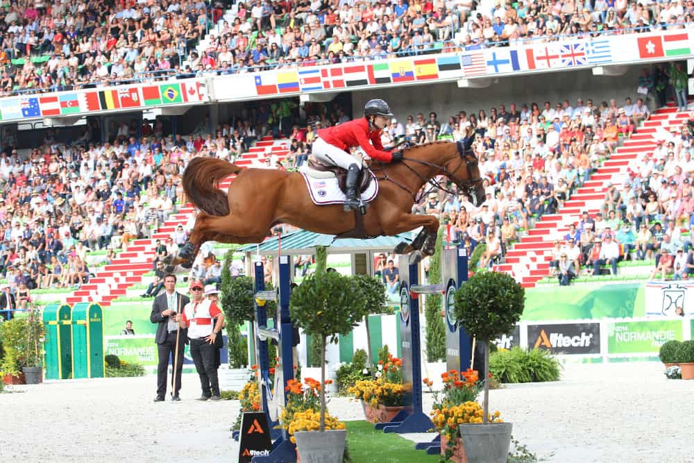 Lucy Davis and Barron by Rebecca Walton-PMG