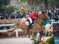 U.S. Jumping Team Bronze Medalist Eve Jobs and Venus d’Fees des Hazalles at the 2019 Pan American Games, Lima, Peru. Photo by Shannon Brinkman U.S. Jumping Team Bronze Medalist Eve Jobs and Venus d’Fees des Hazalles at the 2019 Pan American Games, Lima, Peru. Photo by Shannon Brinkman