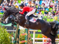 U.S. Jumping Team Silver Medalist Beezie Madden and Cortes ‘C’ at the 2016 Rio Olympic Games. Photo by Shannon Brinkman U.S. Jumping Team Silver Medalist Beezie Madden and Cortes ‘C’ at the 2016 Rio Olympic Games. Photo by Shannon Brinkman