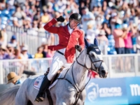 U.S. Jumping Team Gold Medalist McLain Ward and Clinta at the 2018 World Equestrian Games, Tryon. Photo by Shonnon Brinkman U.S. Jumping Team Gold Medalist McLain Ward and Clinta at the 2018 World Equestrian Games, Tryon. Photo by Shonnon Brinkman