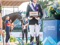 U.S. Para Dressage Grade IV Individual Bronze Medalist Kate Shoemaker at the 2018 Tryon World Equestrian Games. Photo by Shannon Brinkman U.S. Para Dressage Grade IV Individual Bronze Medalist Kate Shoemaker at the 2018 Tryon World Equestrian Games. Photo by Shannon Brinkman