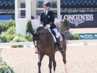 U.S. Para Dressage Grade I Individual Bronze Medalist Roxanne Trunnell and Dolton at the 2018 Tryon World Equestrian Games. Photo by Annan Hepner/Phelps Media Group U.S. Para Dressage Grade I Individual Bronze Medalist Roxanne Trunnell and Dolton at the 2018 Tryon World Equestrian Games. Photo by Annan Hepner/Phelps Media Group
