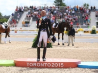 U.S. Dressage Individual Silver Medalist Steffen Peters at the 2015 Toronto Pan American Games. Photo by Mary Adelaide Brakenridge/Phelps Media Group U.S. Dressage Individual Silver Medalist Steffen Peters at the 2015 Toronto Pan American Games. Photo by Mary Adelaide Brakenridge/Phelps Media Group