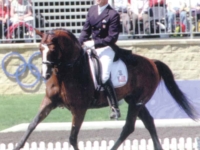 U.S. Team Bronze Medalist Guenter Seidel and Foltaire at the 2000 Sydney Olympics, AUS. Photo by Karl Leck U.S. Team Bronze Medalist Guenter Seidel and Foltaire at the 2000 Sydney Olympics, AUS. Photo by Karl Leck