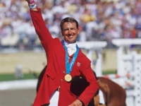 U.S. Eventing Individual Gold Medalist David O'Connor at the 2000 Sydney Olympics, AUS. Photo by Peter Llewellyn for Phelps Sports U.S. Eventing Individual Gold Medalist David O'Connor at the 2000 Sydney Olympics, AUS. Photo by Peter Llewellyn for Phelps Sports