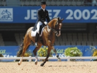 U.S. Dressage Team Silver Medalist Guenter Seidel and Nikolaus 7 at the 2002 World Equestrian Games, Jerez, ESP. Photo by Phelps Photos U.S. Dressage Team Silver Medalist Guenter Seidel and Nikolaus 7 at the 2002 World Equestrian Games, Jerez, ESP. Photo by Phelps Photos