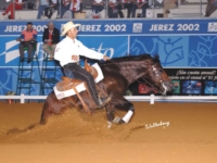 U.S. Reining Team Gold Medalist Craig Schmersal and Tidal Wave Jack at the 2002 World Equestrian Games, Jerez, ESP. Photo by Waltenberry U.S. Reining Team Gold Medalist Craig Schmersal and Tidal Wave Jack at the 2002 World Equestrian Games, Jerez, ESP. Photo by Waltenberry