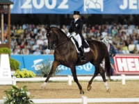 U.S. Dressage Team Silver Medalist Debbie McDonald and Brentina at the 2002 World Equestrian Games, Jerez, ESP. Photo by Phelps Photos U.S. Dressage Team Silver Medalist Debbie McDonald and Brentina at the 2002 World Equestrian Games, Jerez, ESP. Photo by Phelps Photos
