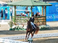 U.S. Dressage Team Bronze Medalist Debbie McDonald and Brentina at the 2004 Athens Olympic Games. Photo © 2004 by Nancy Jaffer U.S. Dressage Team Bronze Medalist Debbie McDonald and Brentina at the 2004 Athens Olympic Games. Photo by Nancy Jaffer