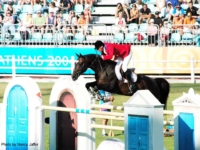 U.S. Jumping Team Gold and Individual Silver Medalist Chris Kappler and Royal Kaliber at the 2004 Athens Olympic Games. Photo © 2004 by Nancy Jaffer U.S. Jumping Team Gold and Individual Silver Medalist Chris Kappler and Royal Kaliber at the 2004 Athens Olympic Games. Photo by Nancy Jaffer