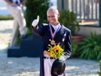 U.S. Grand Prix Special and Freestyle Dressage Individual Bronze Medalist Steffen Peters at the 2010 World Equestrian Games, Lexington, USA. Photo by Susan J. Stickle U.S. Grand Prix Special and Freestyle Dressage Individual Bronze Medalist Steffen Peters at the 2010 World Equestrian Games, Lexington, USA. Photo by Susan J. Stickle
