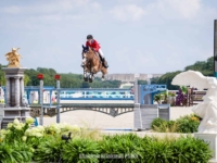 U.S. Jumping Team member McLain Ward and Ilex in the Silver medal round of Team competition at the 2024 Paris Olympic Games. Photo by Shannon Brinkman U.S. Jumping Team member McLain Ward and Ilex in the Silver medal round of Team competition at the 2024 Paris Olympic Games. Photo by Shannon Brinkman