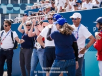 U.S. Jumping Team celebrates the silver medal win at the 2024 Paris Olympic Games. Photo by Roya Brinkman for Shannon Brinkman Photo U.S. Jumping Team celebrates the silver medal win at the 2024 Paris Olympic Games. Photo by Roya Brinkman for Shannon Brinkman Photo
