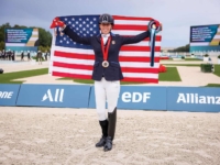 U.S. Individual Bronze Medalist (Freestyle Event Grade IV), Kate Shoemaker at the 2024 Paralympics in Paras, France. Photo by Devyn Trethewey/US Equestrian U.S. Individual Bronze Medalist (Freestyle Event Grade IV), Kate Shoemaker at the 2024 Paralympics in Paras, France. Photo by Devyn Trethewey/US Equestrian